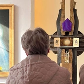 W Kościele Miłosierdzia Bożego  na olsztyńskich Nagórkach  jest kaplica adoracji.  – Tu Pan Jezus czeka na mnie  – stwierdza Magdalena.