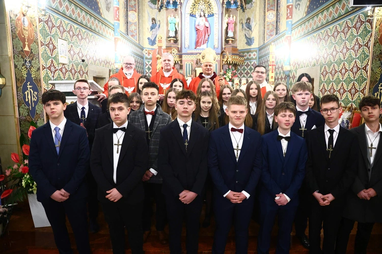 Bierzmowanie w Lubczy