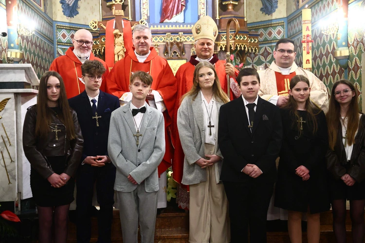 Bierzmowanie w Lubczy