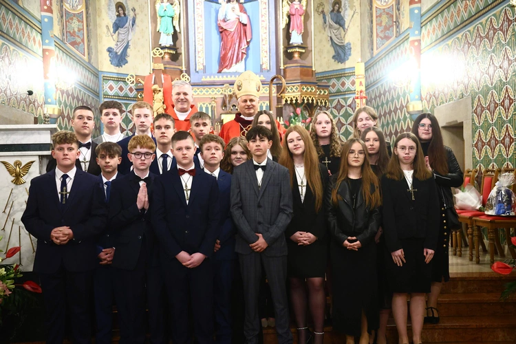 Bierzmowanie w Lubczy