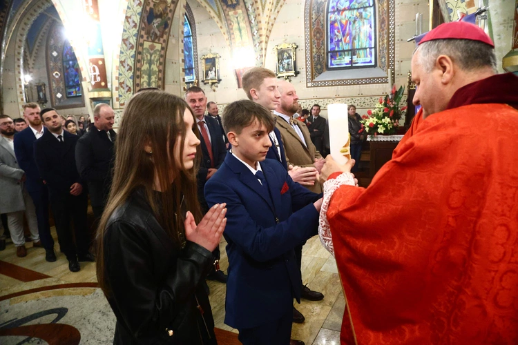 Bierzmowanie w Lubczy