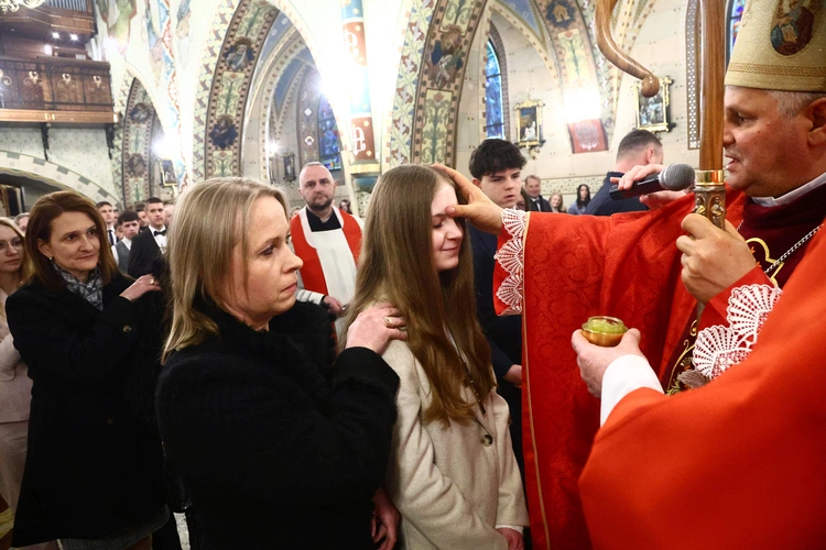 Bierzmowanie w Lubczy