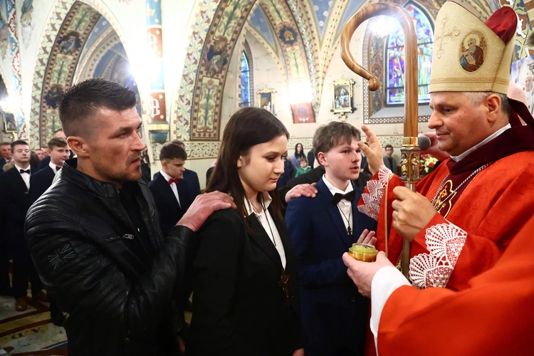 Bierzmowanie w Lubczy