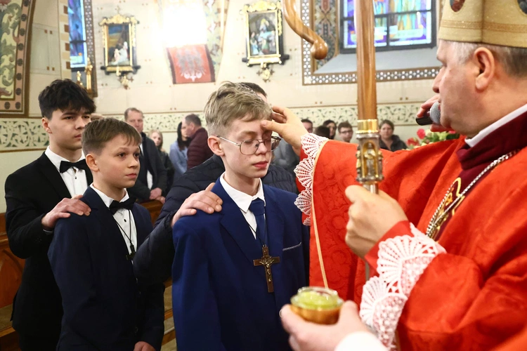 Bierzmowanie w Lubczy