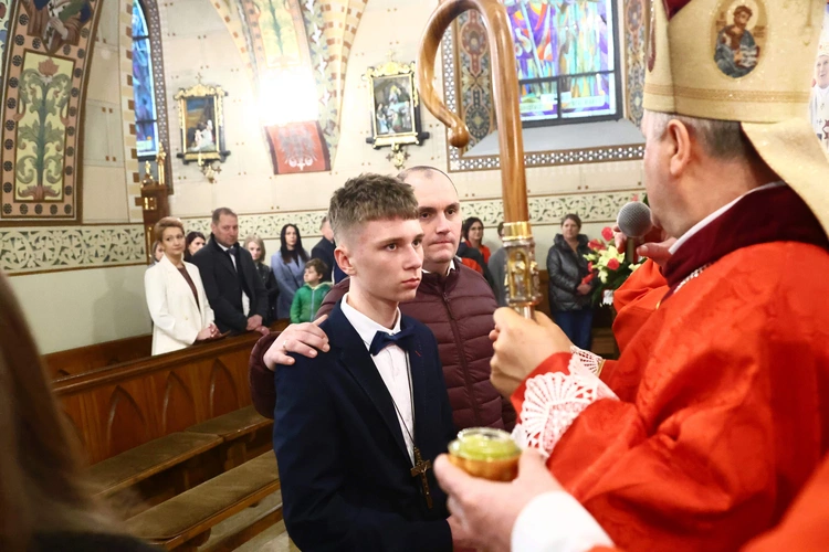 Bierzmowanie w Lubczy