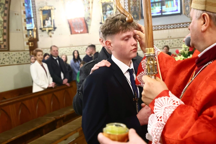 Bierzmowanie w Lubczy