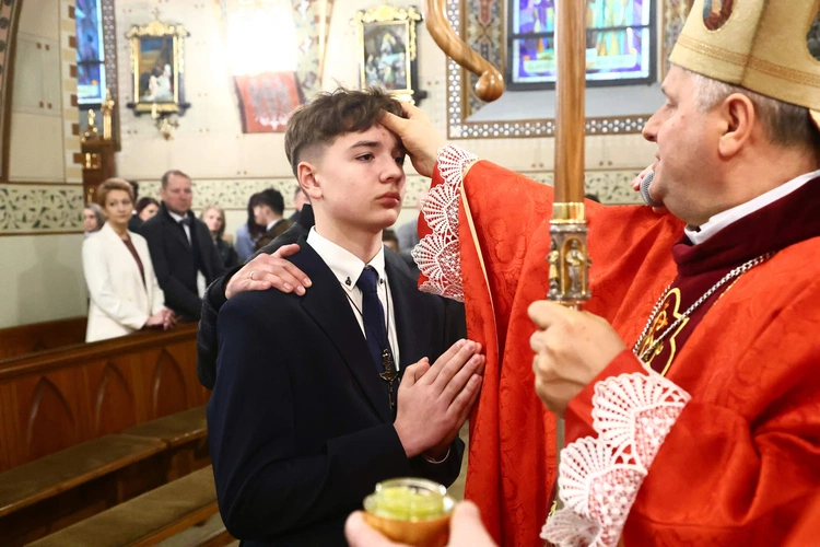 Bierzmowanie w Lubczy