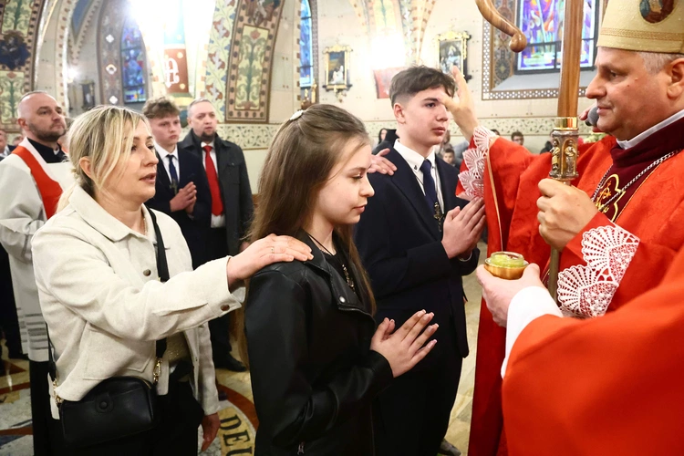 Bierzmowanie w Lubczy