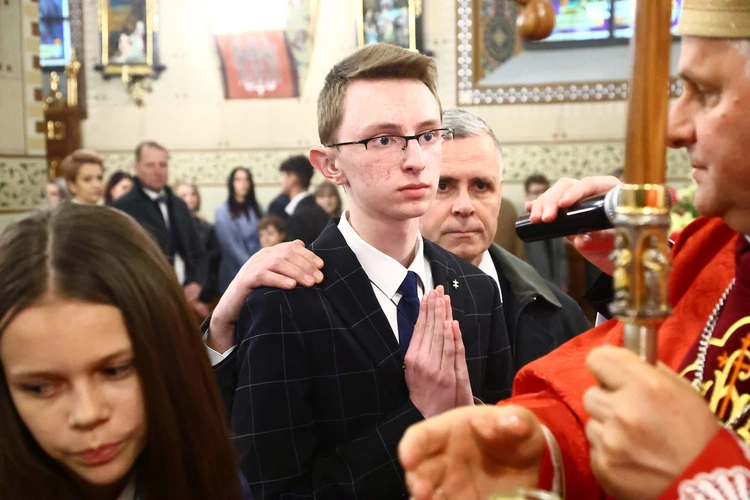 Bierzmowanie w Lubczy