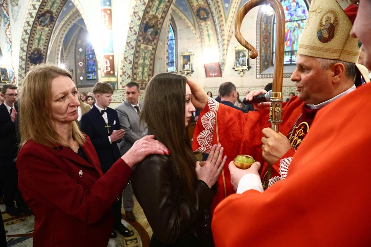 Bierzmowanie w Lubczy