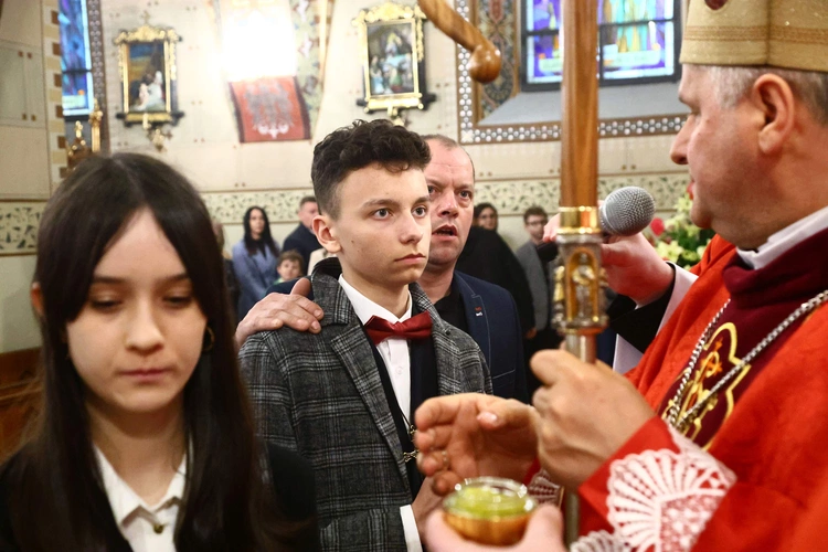 Bierzmowanie w Lubczy