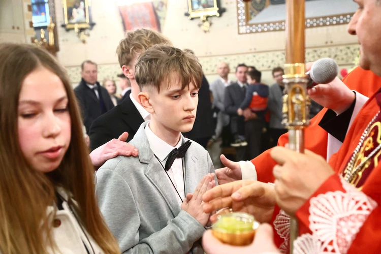 Bierzmowanie w Lubczy