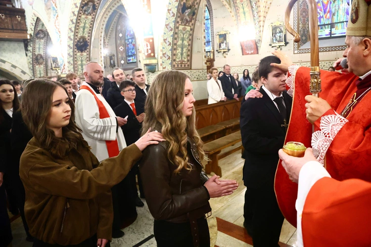 Bierzmowanie w Lubczy