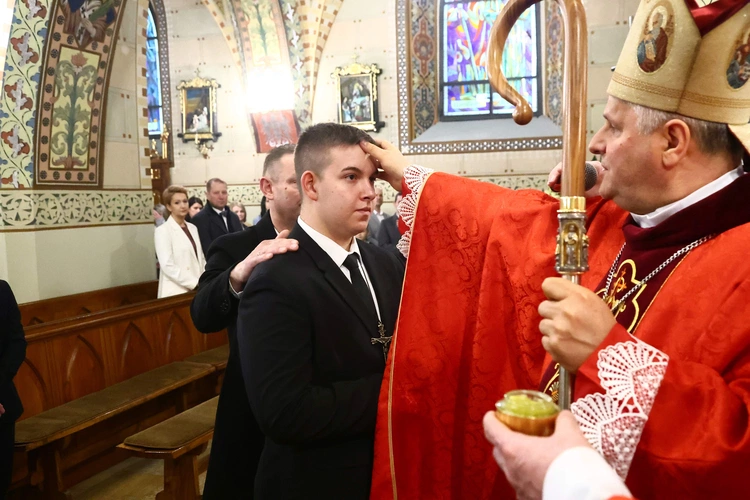 Bierzmowanie w Lubczy