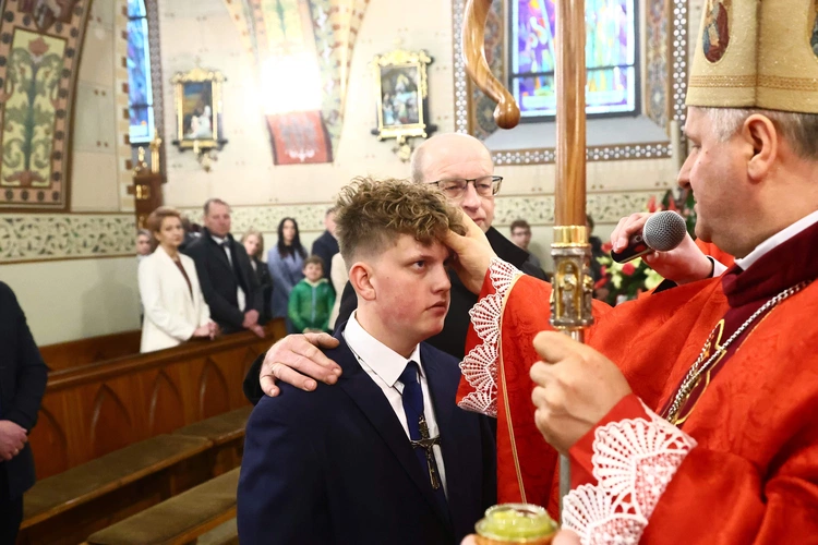 Bierzmowanie w Lubczy