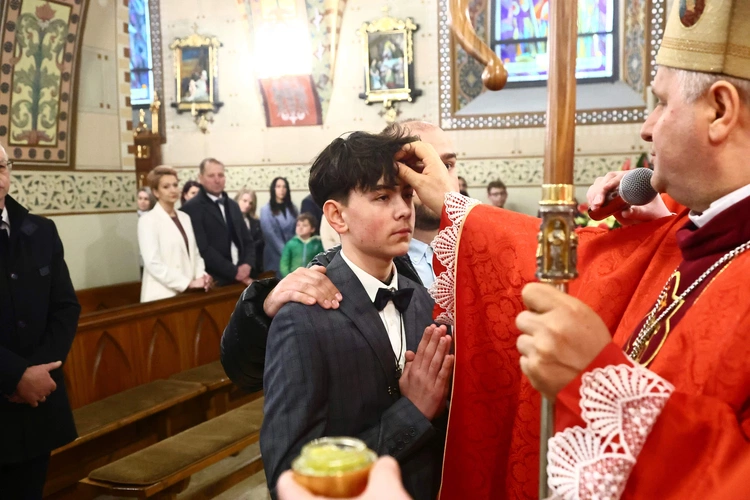 Bierzmowanie w Lubczy