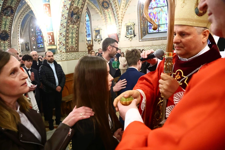 Bierzmowanie w Lubczy