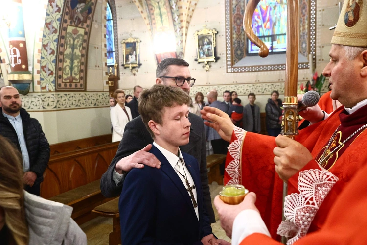 Bierzmowanie w Lubczy