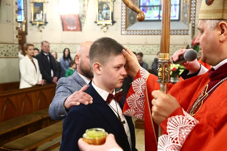 Bierzmowanie w Lubczy