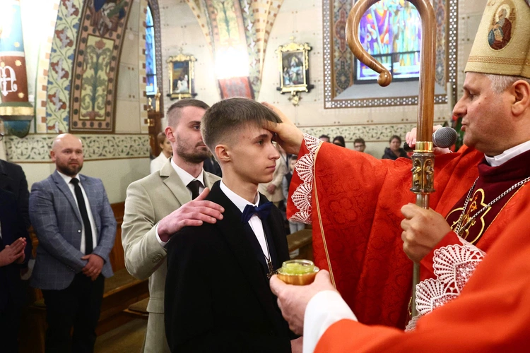 Bierzmowanie w Lubczy