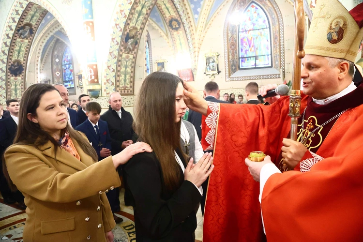 Bierzmowanie w Lubczy