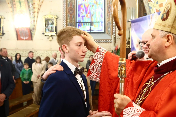 Bierzmowanie w Lubczy