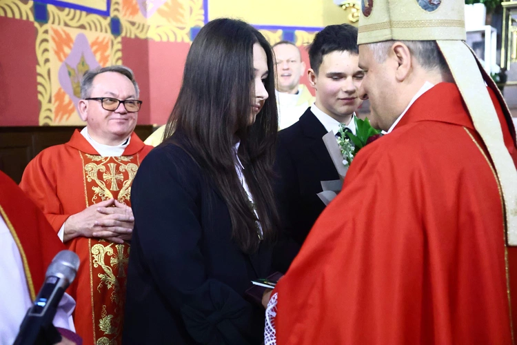 Bierzmowanie w Przeczycy
