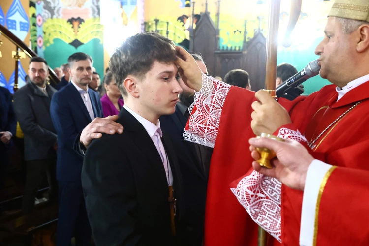 Bierzmowanie w Przeczycy