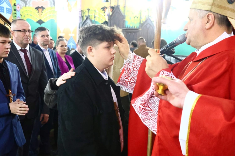 Bierzmowanie w Przeczycy