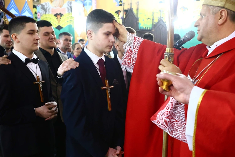 Bierzmowanie w Przeczycy