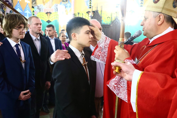 Bierzmowanie w Przeczycy
