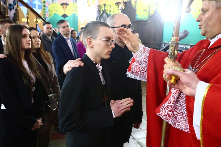 Bierzmowanie w Przeczycy