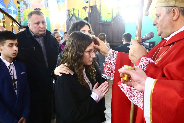 Bierzmowanie w Przeczycy