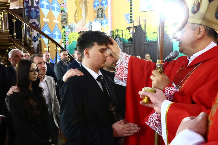 Bierzmowanie w Przeczycy