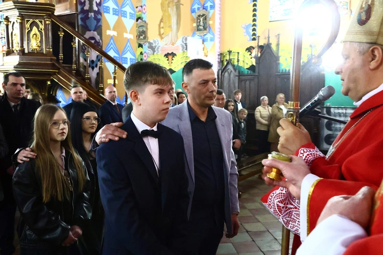 Bierzmowanie w Przeczycy