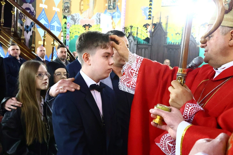 Bierzmowanie w Przeczycy