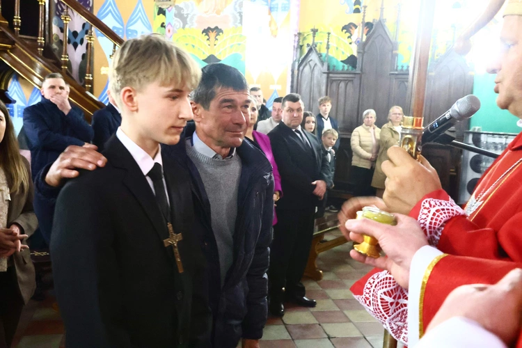 Bierzmowanie w Przeczycy