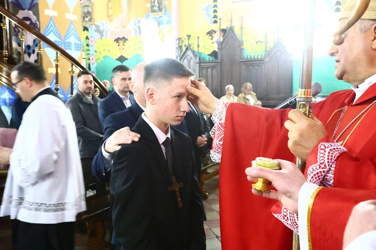 Bierzmowanie w Przeczycy