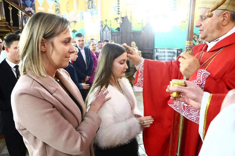 Bierzmowanie w Przeczycy