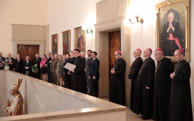 Spotkanie wielkanocne w kurii metropolitalnej