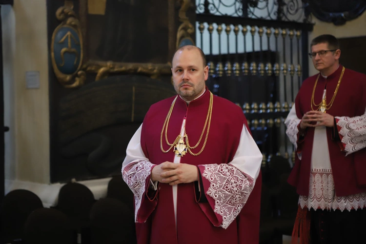 Włączenie nowych kanoników Katedralnej Kapituły Łowickiej