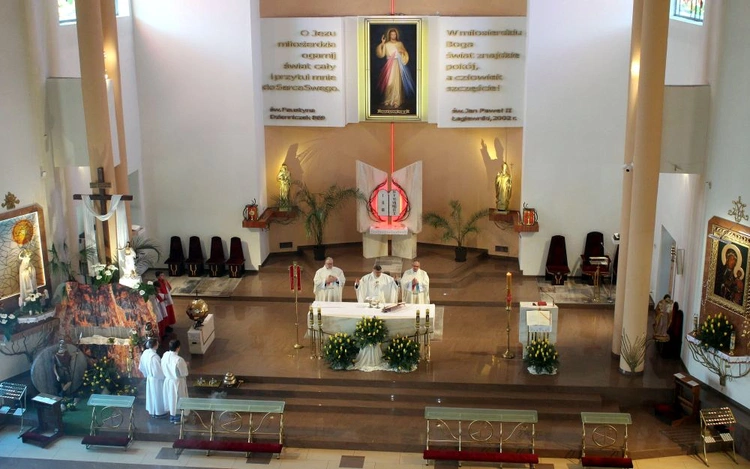 Odpust w Sanktuarium Milosierdzia Bożego w Gliwicach 