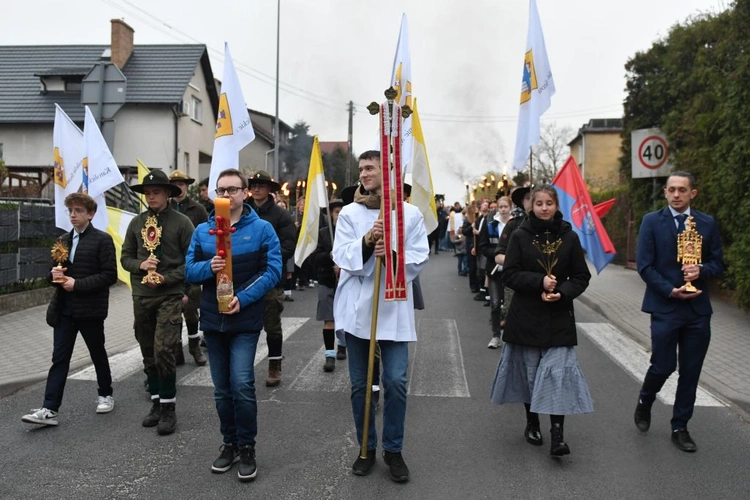 Droga Światła na ulicach Zielonej Góry
