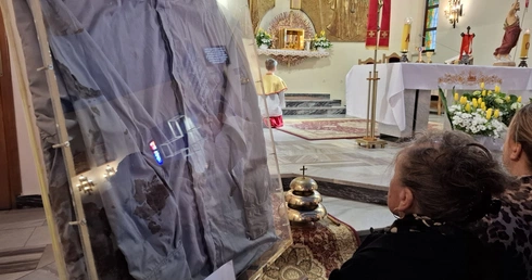 Niezwykłe relikwie w Łękawicy