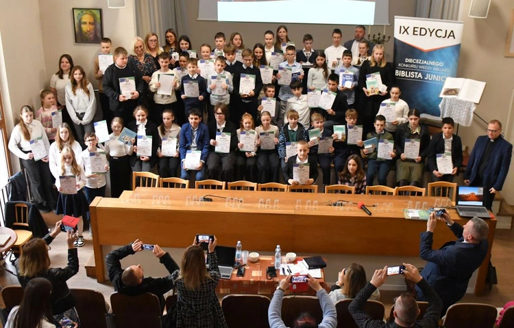 Finał diecezjalnego konkursu wiedzy biblijnej Biblista Junior