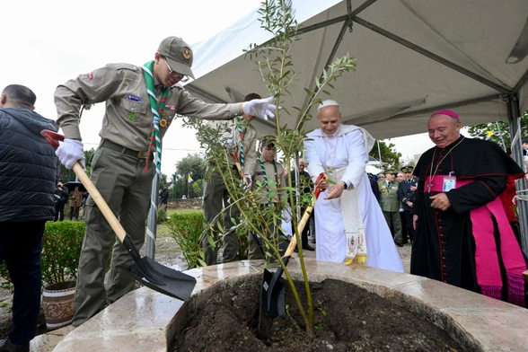 Papież w miejscu posługi swojego duchowego Ojca, św. Augustyna