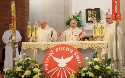 Eucharystii przewodniczył  bp Henryk Tomasik.