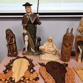 Podczas spotkania w Muzeum Hutnictwa w Ozimku po raz pierwszy pokazał swoją kolekcję. 