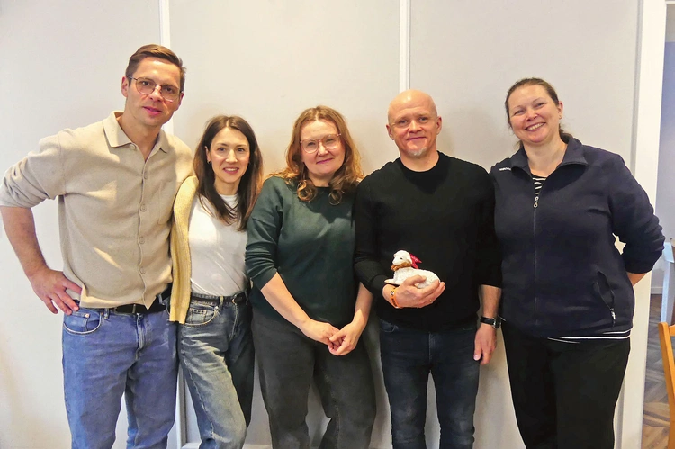 Od lewej:  Monika i Sławomir Iwaniccy,  Marta i Wojciech Pałaszowie oraz Katarzyna Maślanka.