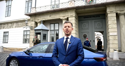 Peter Magyar, lider partii TISZA